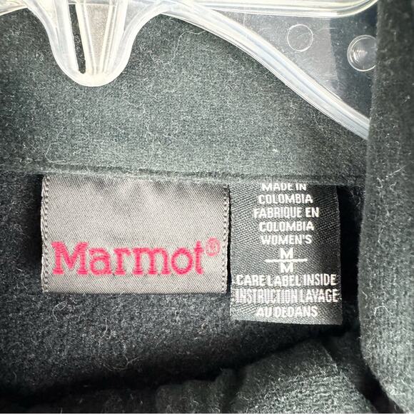 Marmot Windstopper Women's Full Zip Soft Shell Jacket Black Size M Outdoor Gorp - Picture 9 of 16